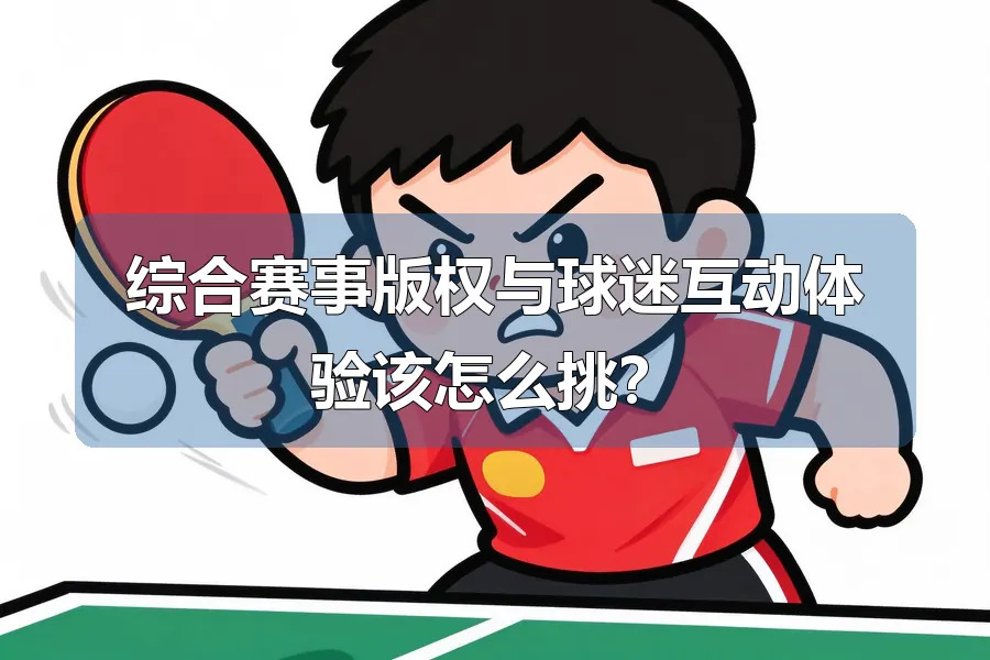 综合赛事版权与球迷互动体验该怎么挑？